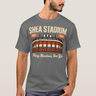 Shea Stadium Flushing Meadows, NY Retro Baseball T-Shirt