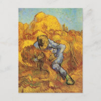 Sheaf Binder (nach Millet) von Vincent van Gogh