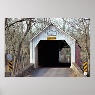 Shear's Mill Covered Bridge Poster
