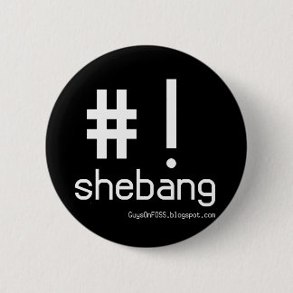 Shebang! Button