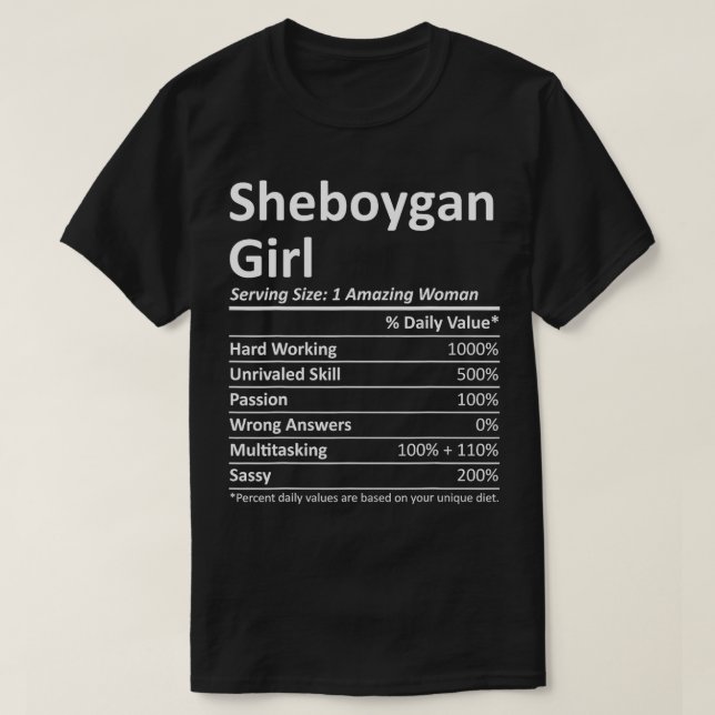SHEBOYGAN L WI WISCONSIN Funny City Zuhause Roots  T-Shirt (Design vorne)
