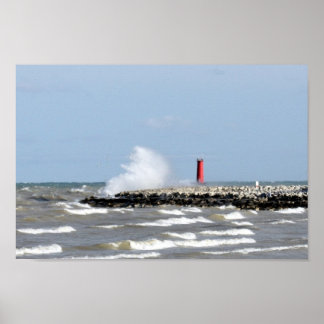 Sheboygan Leuchtturm Poster