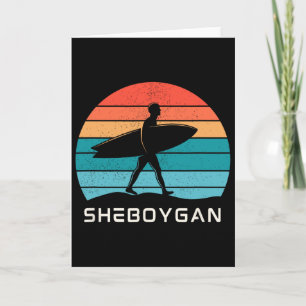 Sheboygan Surft auf dem Lake Michigan - Das Malibu Karte
