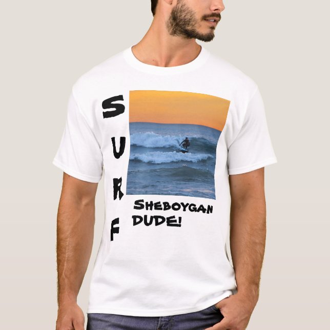 sheboygan Typ der Brandung T-Shirt (Vorderseite)