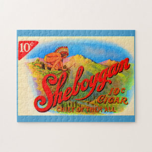 Sheboygan-Zigarrenlabel der 1920er