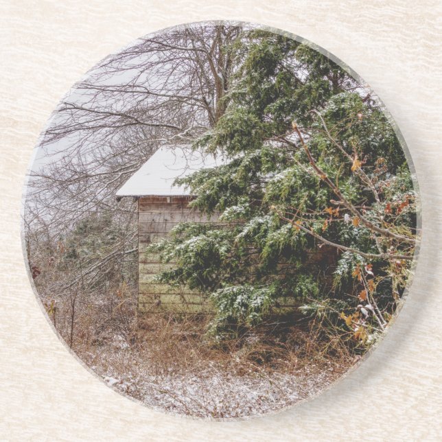 Shed Abandoned Getränkeuntersetzer (Vorne)