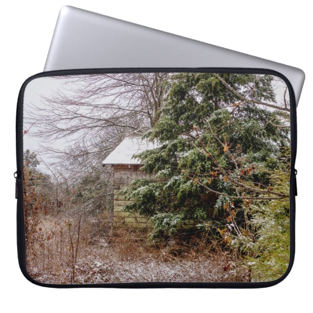 Shed Abandoned Laptopschutzhülle (Vorderseite)