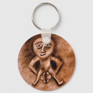 Sheela Na Gig Schlüsselanhänger