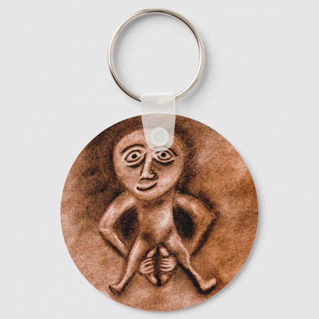 Sheela Na Gig Schlüsselanhänger (Vorderseite)