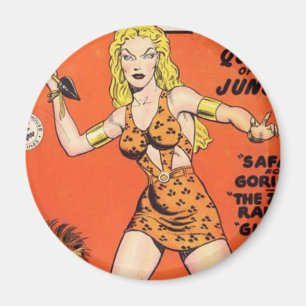 Sheena: Dschungel-Frauen-Comicbuch Magnet