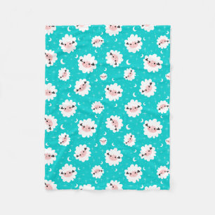 Sheep Baby Blanket Fleecedecke