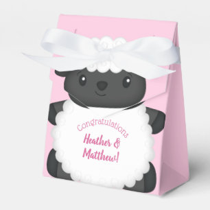 Sheep Baby Dusche Farm Pink Girl Geschenkschachtel