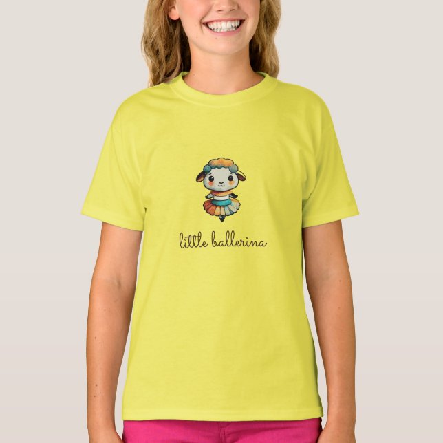 Sheep Ballerina T-Shirt (Vorderseite)