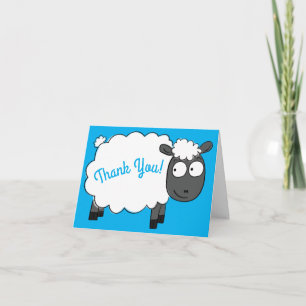 Sheep Birthday Party Karte