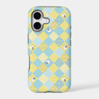 Sheep, Country Faux Patchwork iPhone 5/5s Coque