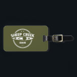Sheep Creek Wild und Landschaftlicher Fluss Idaho  Gepäckanhänger<br><div class="desc">Der Schafsbrunnen in Idaho fließt durch einen sehr schmalen,  gewundenen Canyon mit schieren senkrechten Wänden. Hoher Wasserfluss im Frühling und für Weißwasser für die erfahrensten Boote.</div>