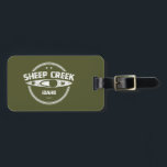 Sheep Creek Wild und Landschaftlicher Fluss Idaho  Gepäckanhänger<br><div class="desc">Der Schafsbrunnen in Idaho fließt durch einen sehr schmalen,  gewundenen Canyon mit schieren senkrechten Wänden. Hoher Wasserfluss im Frühling und für Weißwasser für die erfahrensten Boote.</div>