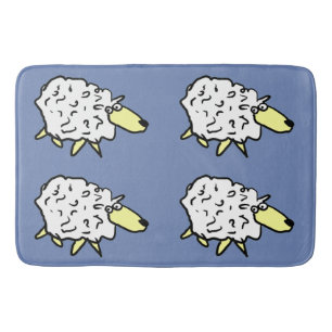 Sheep Design Badematte