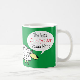 Sheep Design Beste Chiropraktikerin Kaffeemaschine Kaffeetasse