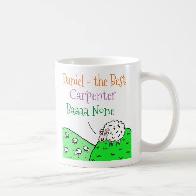 Sheep Design Carpenter Kaffeetasse (Rechts)