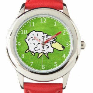 Sheep Design Cartoon Armbanduhr