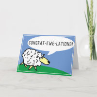 Sheep Design Cartoon mit aufregender Puppe