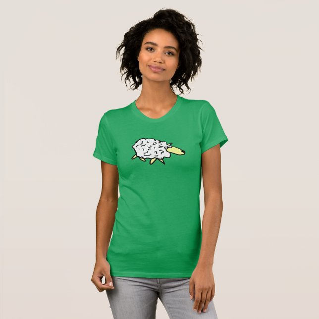 Sheep Design Cartoon T-Shirt (Vorne ganz)