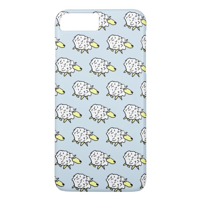 Sheep Design Case-Mate iPhone Hülle (Rückseite)
