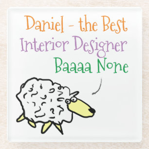 Sheep Design für den Innenarchitekten Designer Gla Glasuntersetzer
