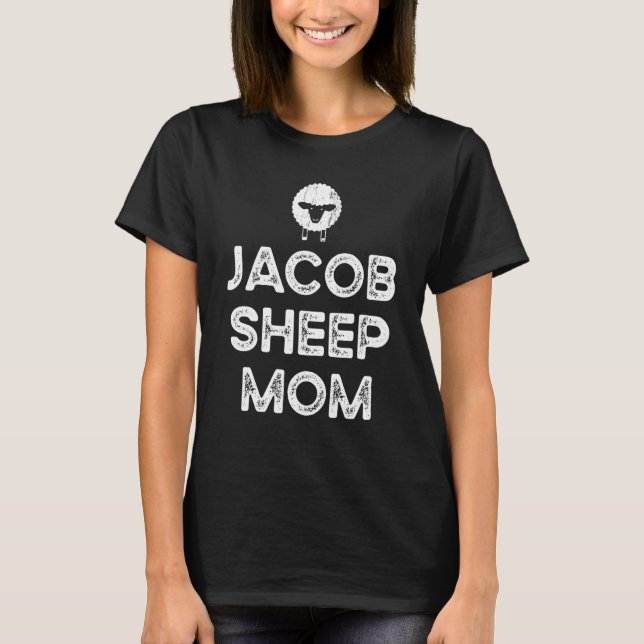 Sheep Farmer Dad Father - Breeder Jacob Sheep_2 T-Shirt (Vorderseite)