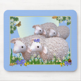 SHEEP FLOCK Mousemat Mousepad