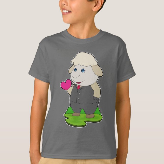 Sheep Groom Anzug Wedding T-Shirt (Vorderseite)