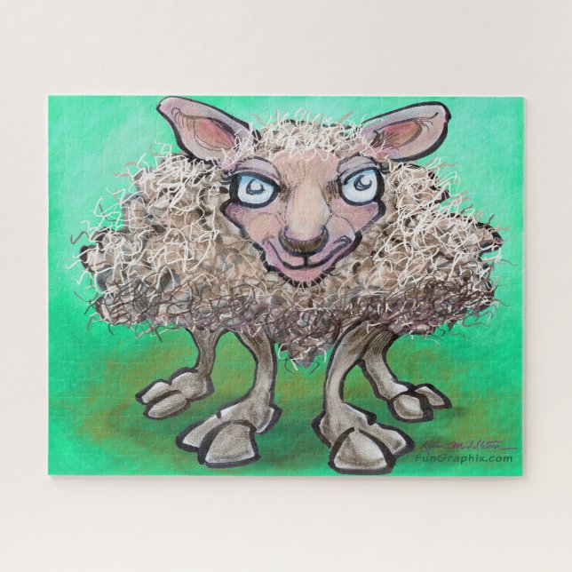 Sheep Jigsaw Puzzle (Horizontal)