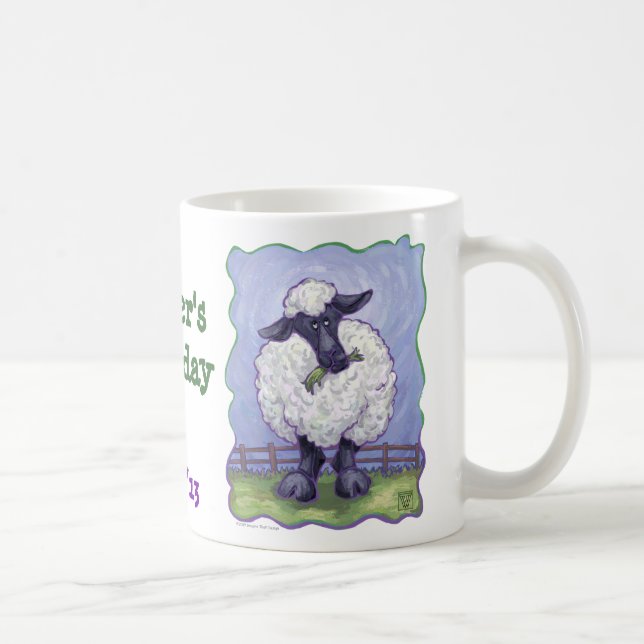 Sheep Party Center Kaffeetasse (Rechts)