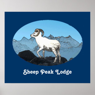 Sheep Peak Lodge Poster