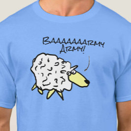 Sheep sagt "Baaaarararmee" - T - Shirt