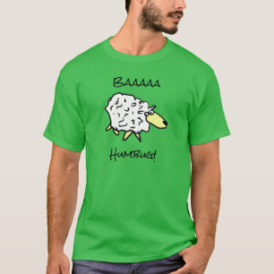 Sheep Says Baaa Humbug - Weihnachten T-Shirt