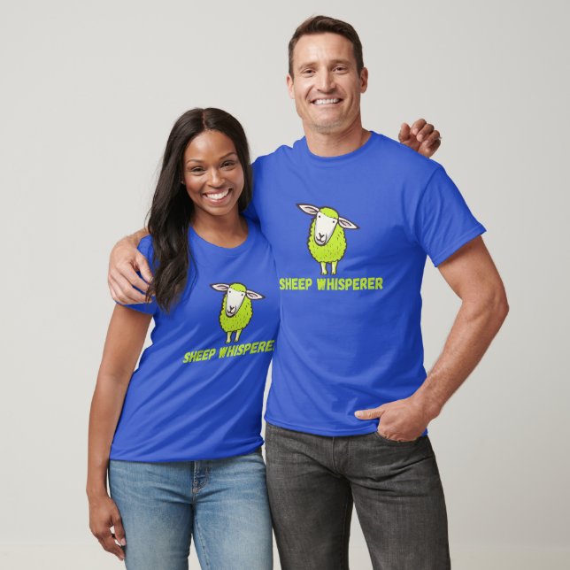 Sheep Whisperer Niedlich Funny Funny Sheep T-Shirt (Unisex)