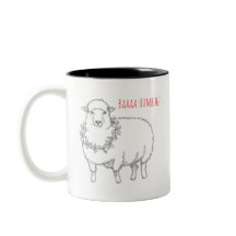 Sheep With Holly