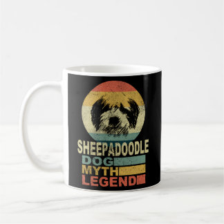 Sheepadoodle Dog Myth Legend Kaffeetasse
