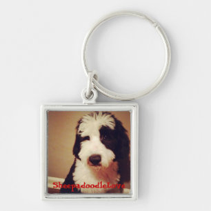 Sheepadoodle Einzelteile Schlüsselanhänger