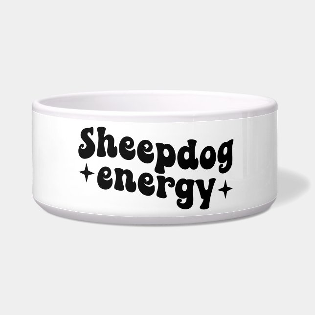 Sheepdog Energy Keramik Dowl Napf (Links)