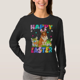 Sheepdog Happy Easter Bunny Sheepdog Ostersonntag T-Shirt