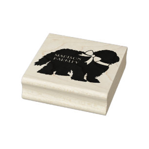 Sheepdog Puppy Old English Sheep Dog Gummistempel