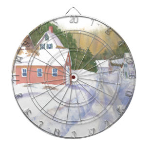 Sheepscott Maine Road Dartscheibe