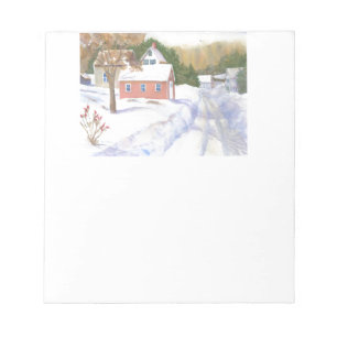 Sheepscott Maine Road Notizblock