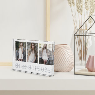 Sheer Stripe 2022 Abschluss Keepake Fotoblock
