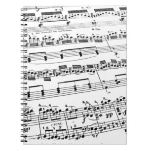 Sheet Music Notizblock