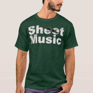 Sheet Music T-Shirt