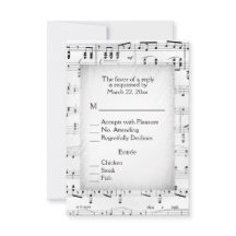 Sheet Music UAWG with Menu Choice
